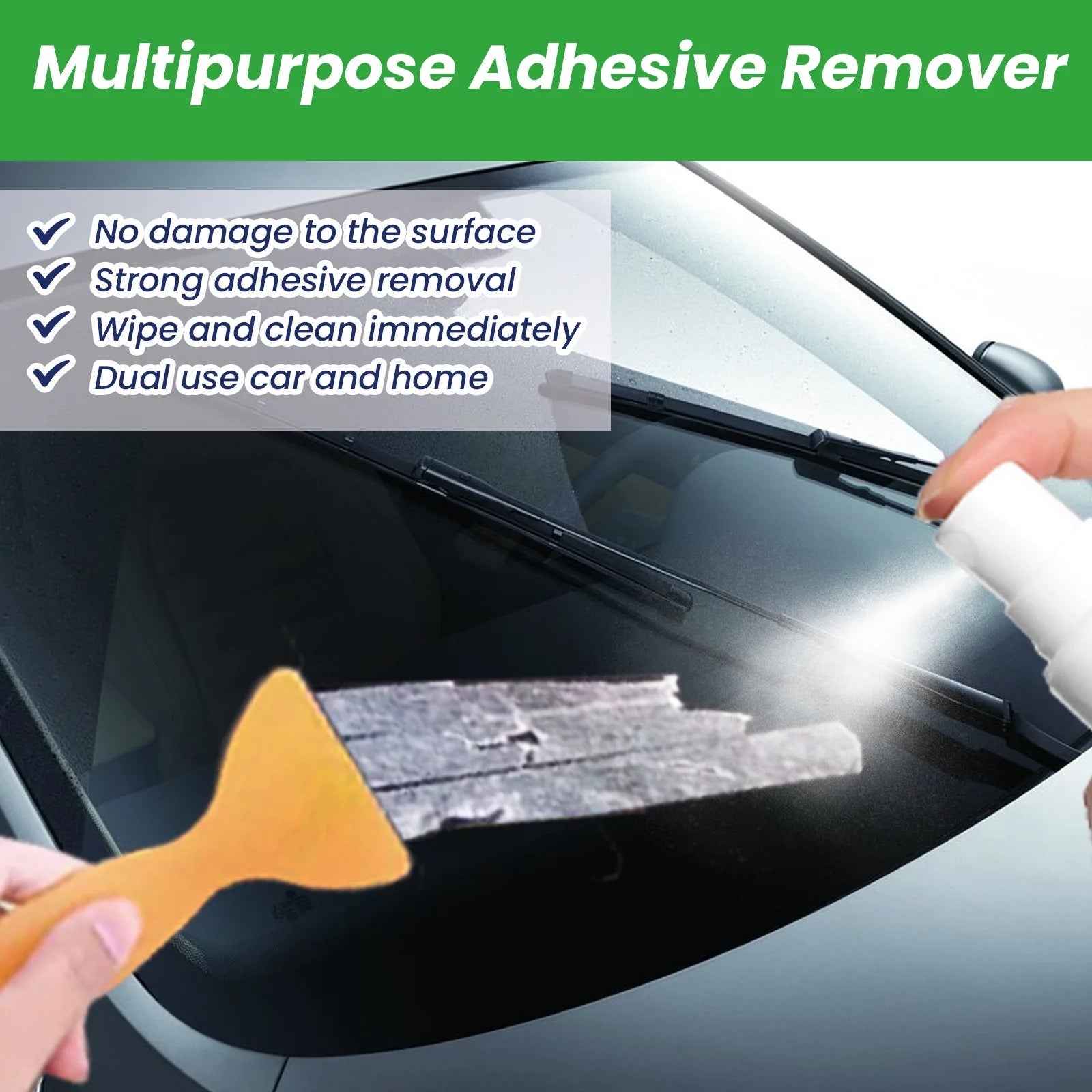 Multi-purpose Sticker Remover + Free Scraper