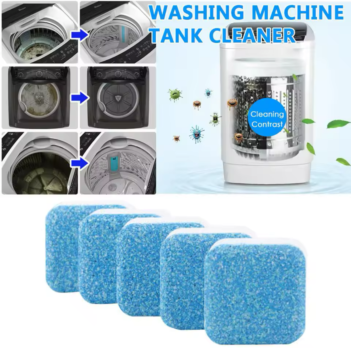 TechWash™ Deep Cleaning Tablets | 12 pieces