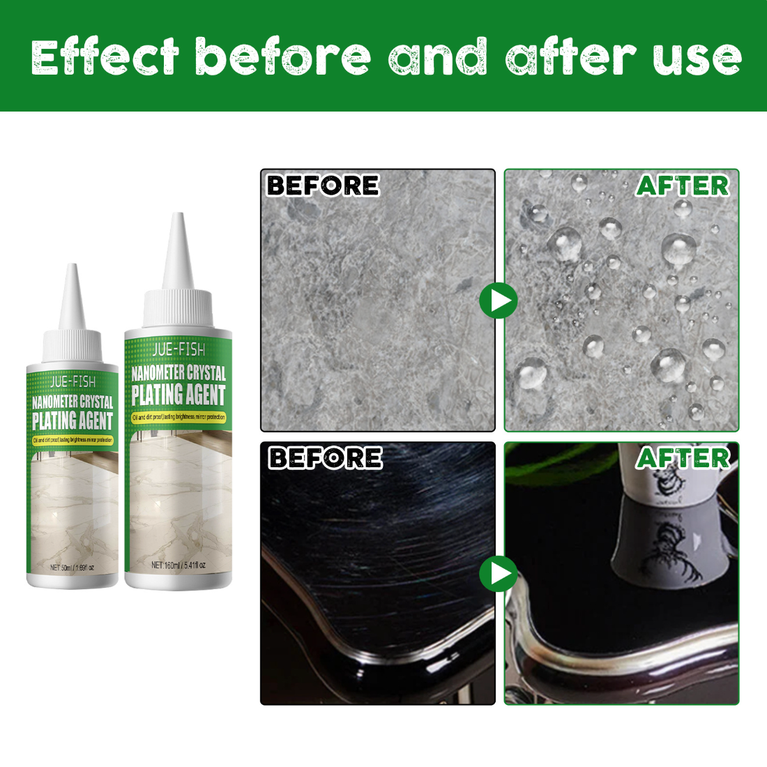 Marble Polishing Agent + Free Sponge