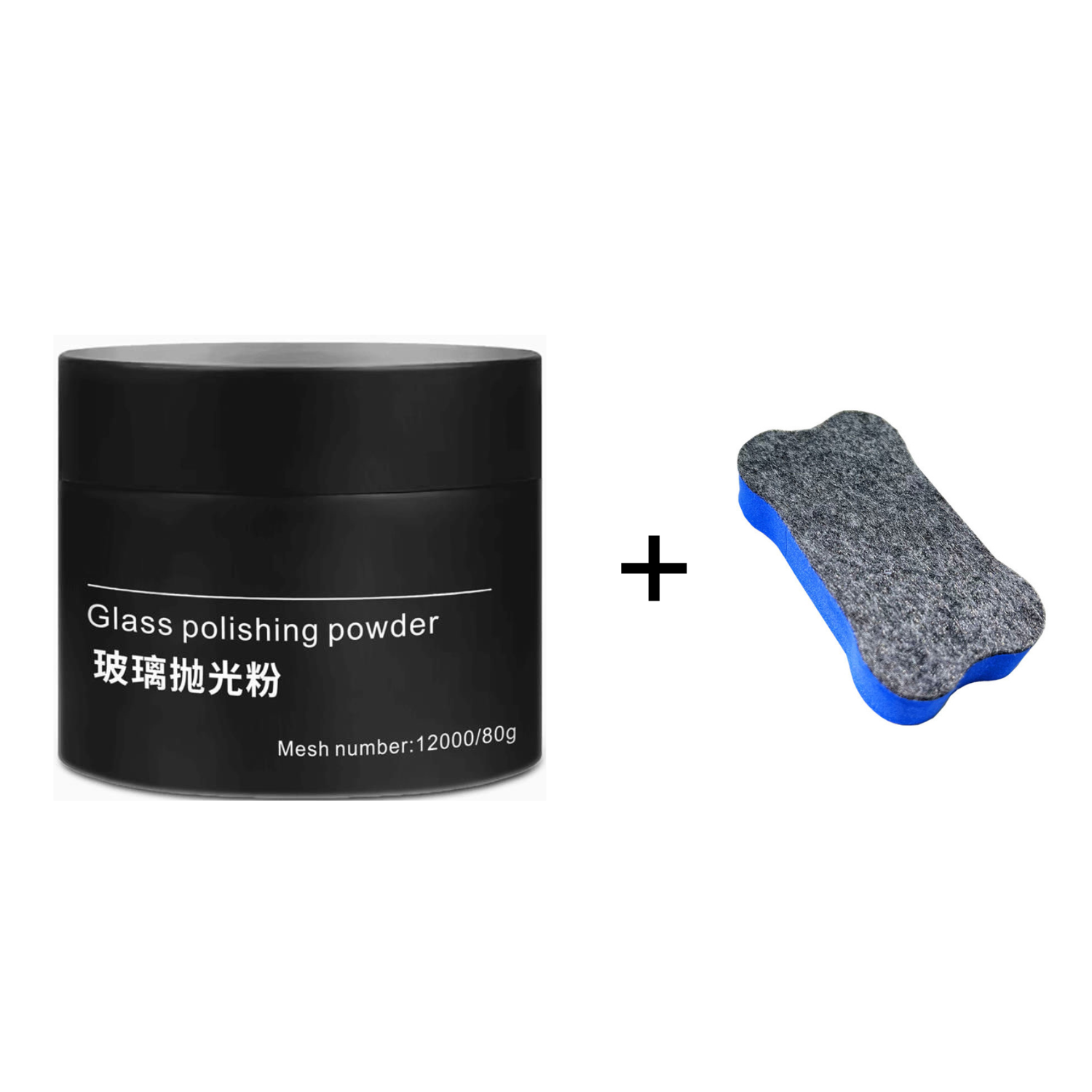 Glass Polishing Powder + Free Sponge