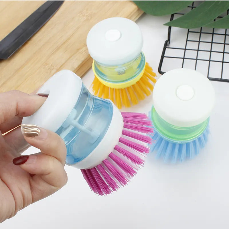 Cleaning brush with Soap Dispenser