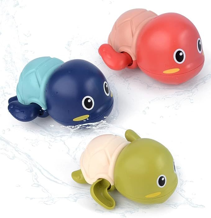 Turtle Bath Toy | Set of 3 Pieces