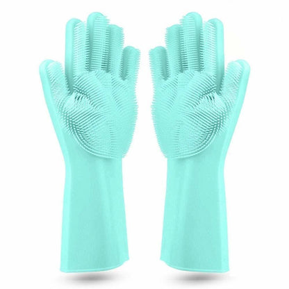 Silicone Scrubber Gloves