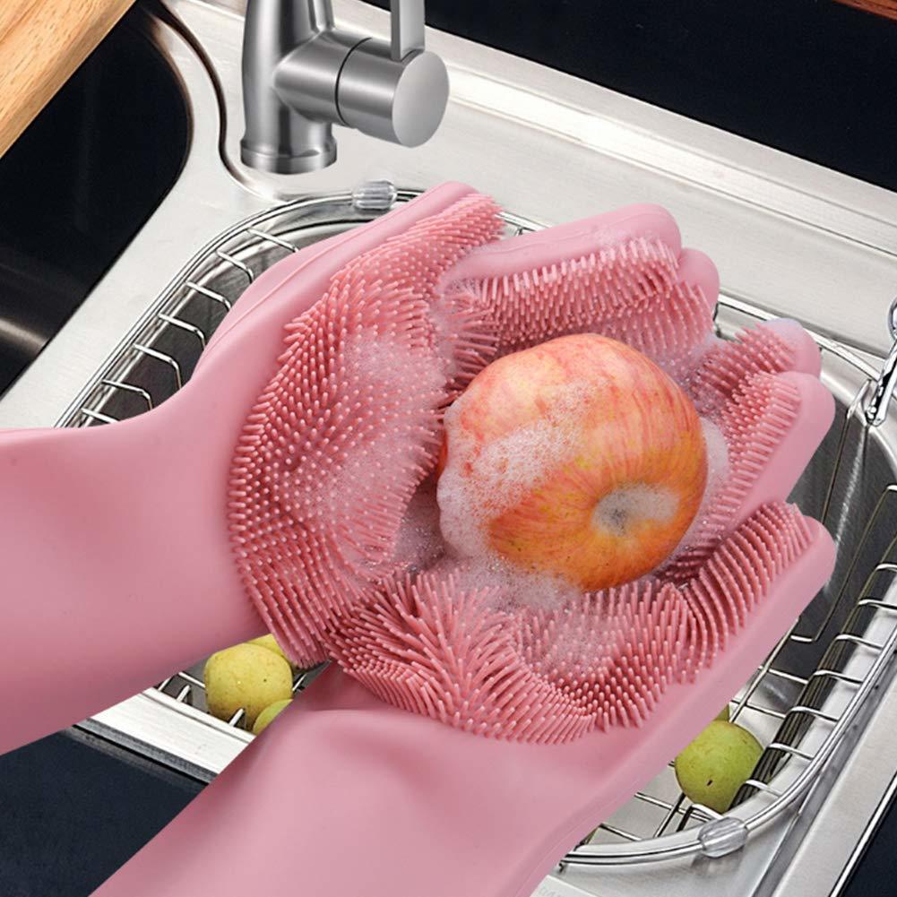 Silicone Scrubber Gloves