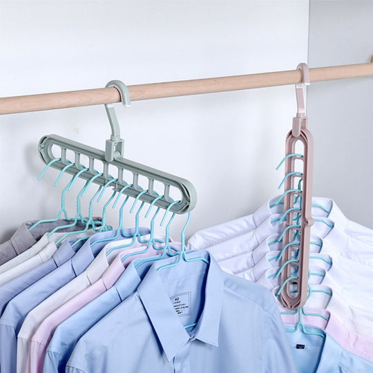 9-Hole Space Saving Hanger | 5 Pieces